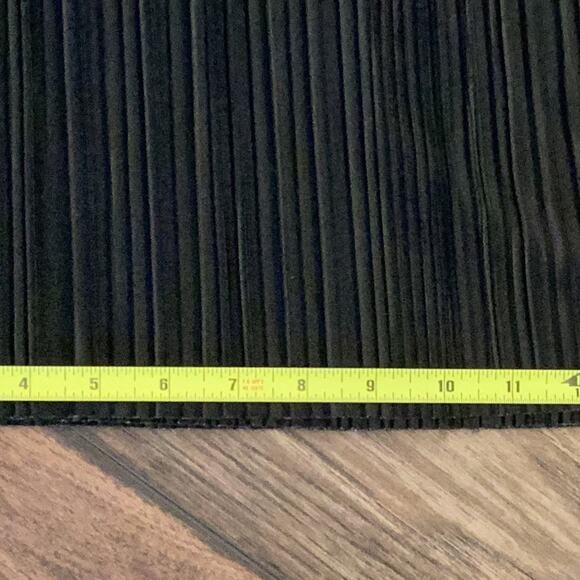 Misguided Black Slacks Flare Wide Leg Dress Pants Womans US 6 / UK 10 Made in UK - Picture 4 of 4